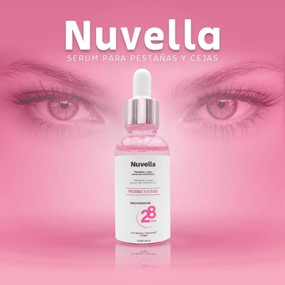 Nuvella - Serum de pestañas y cejas
